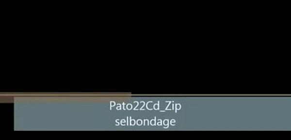  Pato22cd Selfbondage Zip Tied parte 1